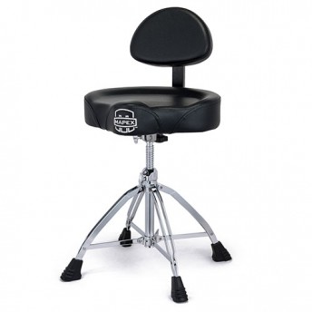 Mapex Saddle Top Drum Throne with Backrest T875