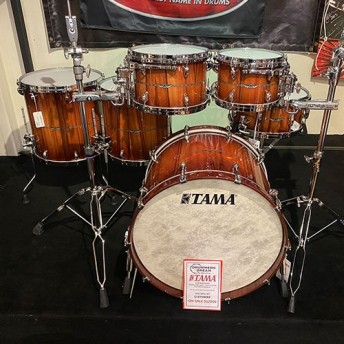 Tama Star Mahogany With Tineo Outer Ply 6 Piece Drum Kit Shell Set - Caramel Tineo Burst - LIMITED EDITION