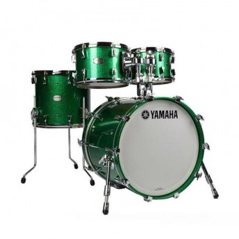 Yamaha Absolute Hybrid Maple 5-Piece Euro Shell Pack Drum Kit with TH945B in Jade Green Sparkle (WITH SNARE)