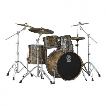 Yamaha Live Custom Hybrid Oak 5-Piece Euro Drum Kit w/ HW880 Hardware – Uzu Natural