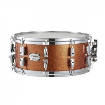 Yamaha Absolute Hybrid Maple 14 x 6 inch Snare Drum in Orange Sparkle