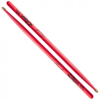 Zildjian Hickory 5A Acorn Neon Pink Drumsticks