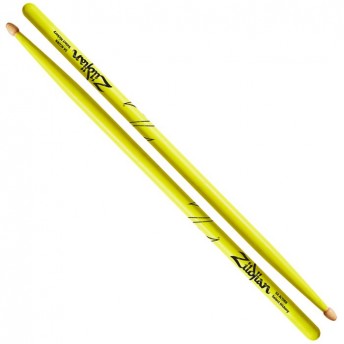 Zildjian Hickory 5A Acorn Neon Yellow Drumsticks